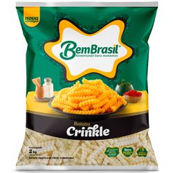 Batata Crinkle Bem Brasil Congelada 2Kg