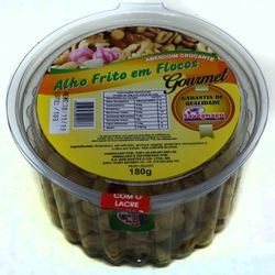 Amendoim Salgado Gourmet 180g Alho Flocos