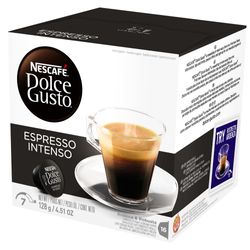 Café em Cápsula NESCAFÉ DOLCE GUSTO Espresso Intenso 16 Cápsulas