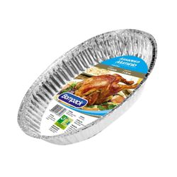 Forma Descartável Alumínio Bompack 7L Oval