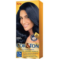 Tintura Niely Cor&Ton Preto Azulado Especial 1.7 - 180 g