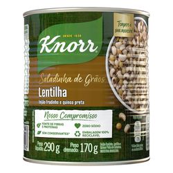 Conserva Knorr SAla dinha degrãos Lentilha 170gr