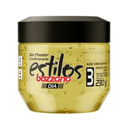 Gel Condicionador Fixador Bozzano Estilos Fator 3 Dia 230g