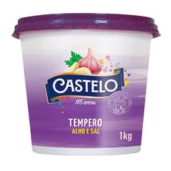 Tempero Castelo Alho Sal 1Kg