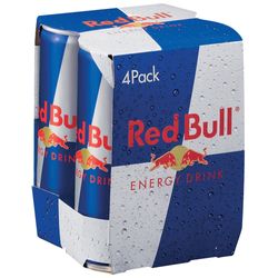 Energético Red Bull Energy Drink 250ml Com 4 Latas