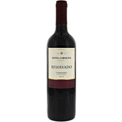 Vinho Chileno Santa Carolina Reserv 750ml Carmenere