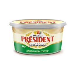 Manteiga Gastronomique President 380g Com Sal