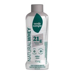 Iogurte Verde Campo Natural Whey 250g 21g Prot Coco