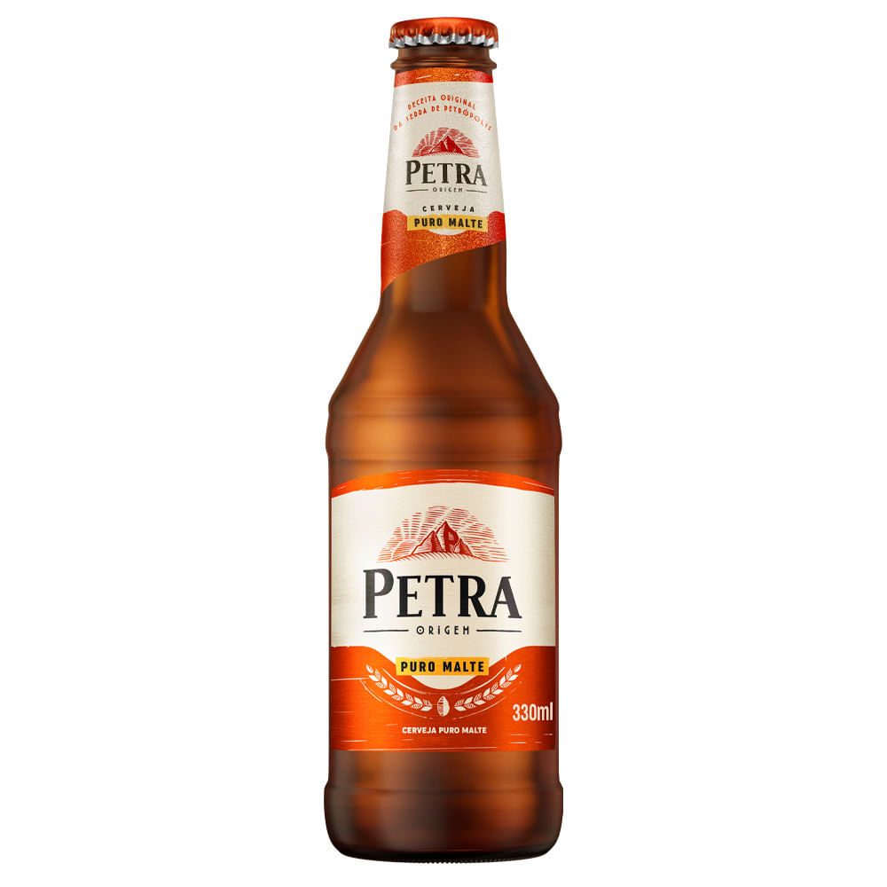 Cerveja Petra Puro Malte 330ml Long Neck - Paulistão Atacadista