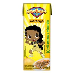 Bebida Com Suco Aventureiros 200ml Maracujá