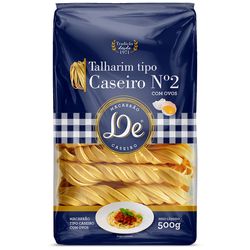 Macarrão Caseiro De 500g Talharim N02