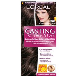 Tintura Casting Creme Gloss Castanho Claro 500