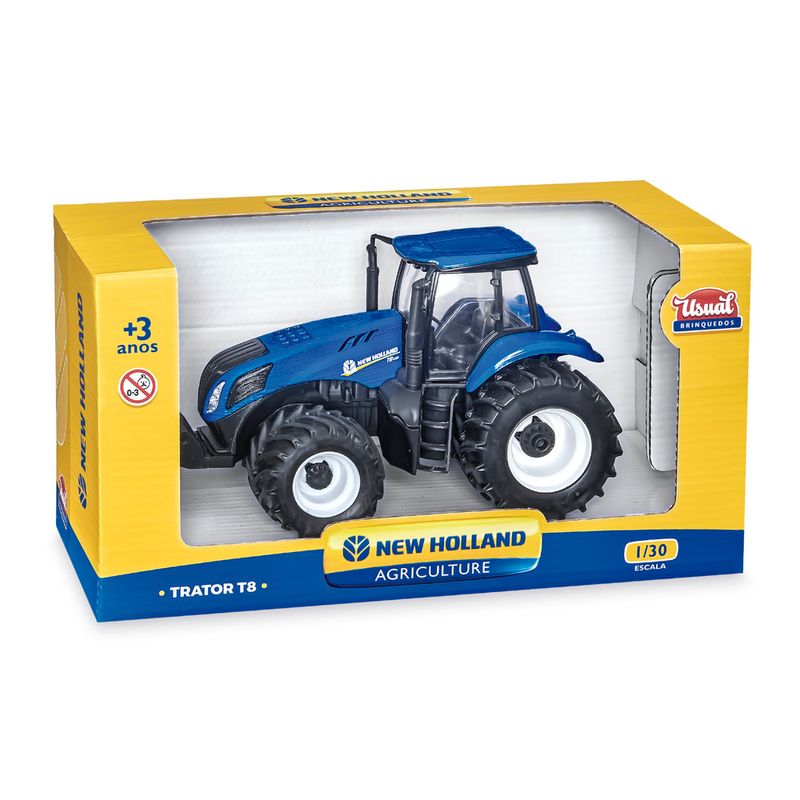 BRINQ-TRATOR-NEW-HOLLAND-AGRIC