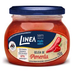 Geléia Zero Açúcar Pimenta Vermelha 230g Linea