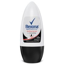 Desodorante Roll On Rexona 50ml Fem Antibacteriano Invisile