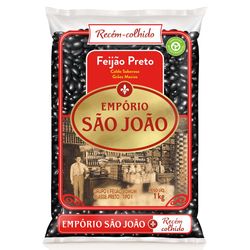 Feijão Preto Empório São João 1Kg