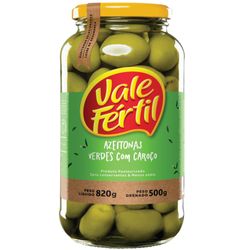 Azeitona Verde Vale Fertil 500g
