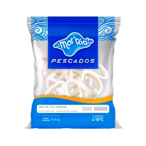 Anéis De Lula Mar Rio 400g Congelado
