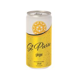 Bebida Gaseificada St Pierre Ginger 270ml Lata