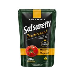 Molho Tomate Salsaretti Tradicional 300g Sachê