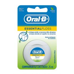 Fio dental Oral-B Essential Floss Hortelã/Menta 25m
