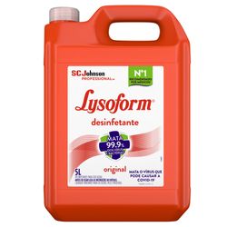 Desinfetante LYSOFORM Bruto Original 5 Litros