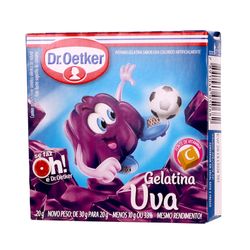 Gelatina D.Oetker 20g Uva