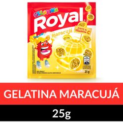 Gelatina em pó Royal Maracujá 25g
