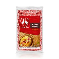 Bacon Perdigão 1Kg em Cubos