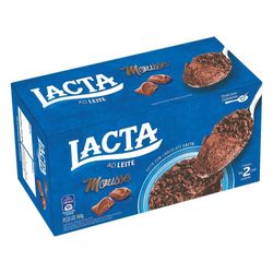 Mousse Chocolate Lacta ao Leite 160g