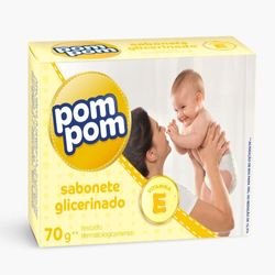 Sabonete Infantil Pom Pom Glicerinado 70g