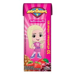 Bebida Com Suco Aventureiros 200ml Frutas