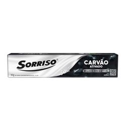 Gel Dental Sorriso Carvão Ativado 90g