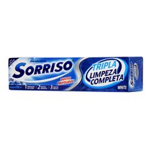 Creme Dental Sorriso Tripla Limpeza Completa 70g