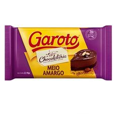 Chocolate para Cobertura GAROTO Meio Amargo 2,1kg