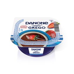 Iogurte Grego Danone Fondue Chocolate Morango 90g
