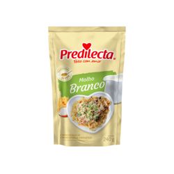 Molho Pronto Predilecta 240g Branco Sache