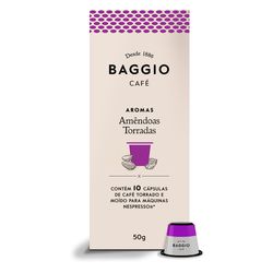 Cápsula de café Baggio Aromas Amêndoas Torradas 10 un