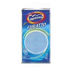 Pano Multi Uso Limppano Furatto Com 5 Unidades Azul