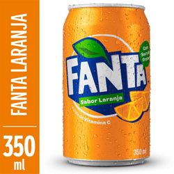 Refrigerante Fanta Laranja 350ml Lata