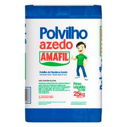 Polvilho Azedo Artesanal Amafil 25Kg