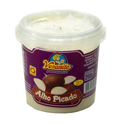 Tempero Alho Veranita 200g Picado