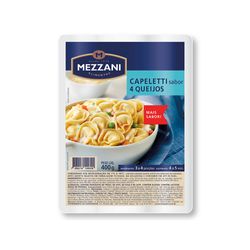 Massa Refrigerada Capeletti Mezzani 4 Queijos 400g