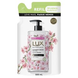 Sabonete Líq Mãos Lux Botanicals Flor Cerejeira Refil 500ml