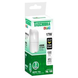 Lâmpada Led Taschibra TKL100 17W 4000K