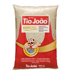 Arroz Agulhinha Tio Joao 5kg Tipo 1