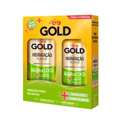 Shampoo 275 Condicionador 175ml Niely Gold Hidrat Milagrosa