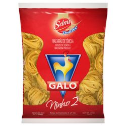 Macarrão Sêmola Galo 500g Ninho N2