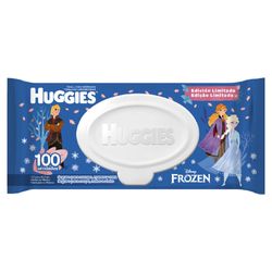 Lenço Umedecido Huggies Frozen Edição Limitada com 100 Unid