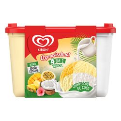 Sorvete Kibon Cremosíssimo 2L 4X1 Tropical